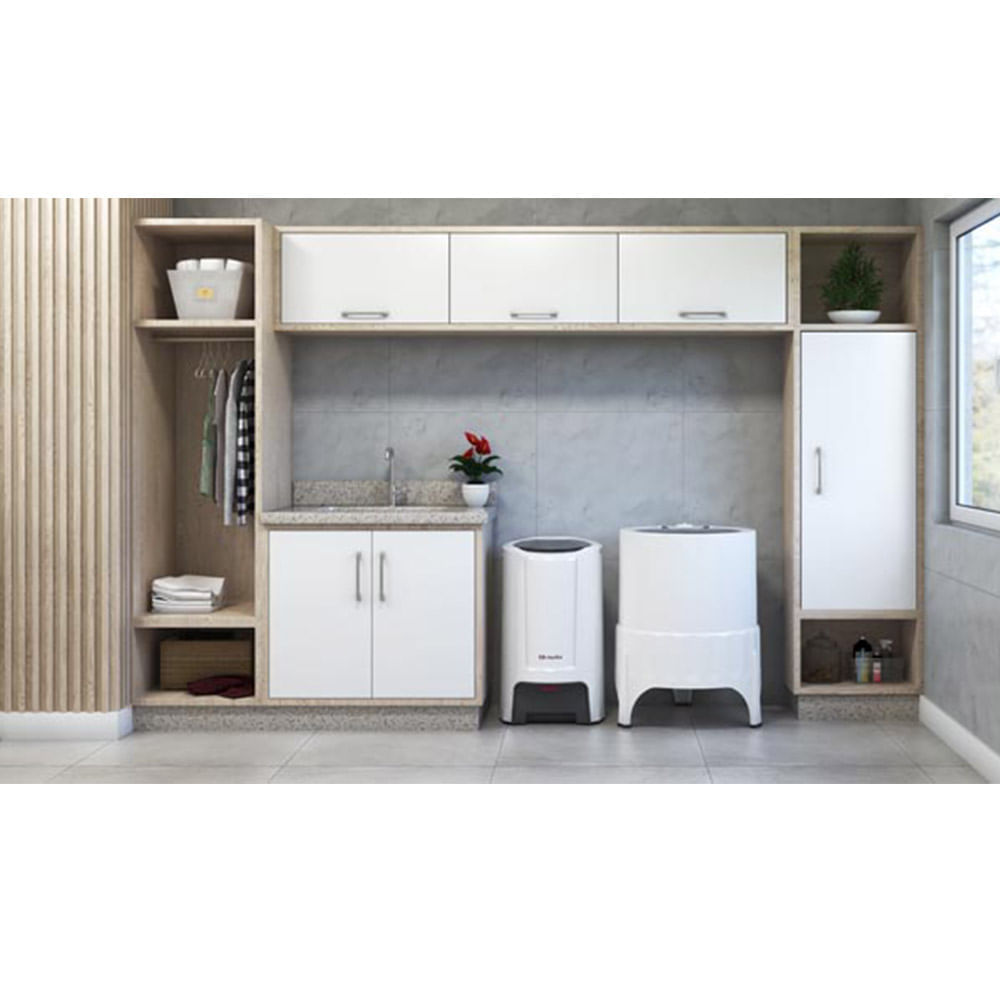 Lavadora De Roupas Mueller 4,5kg Plus Branco – 220 Volts - Imagem 9