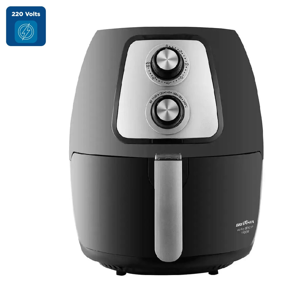 Fritadeira Air Fry Britânia 4 Litros Preta BFR21P - 220 Volts - Imagem 2