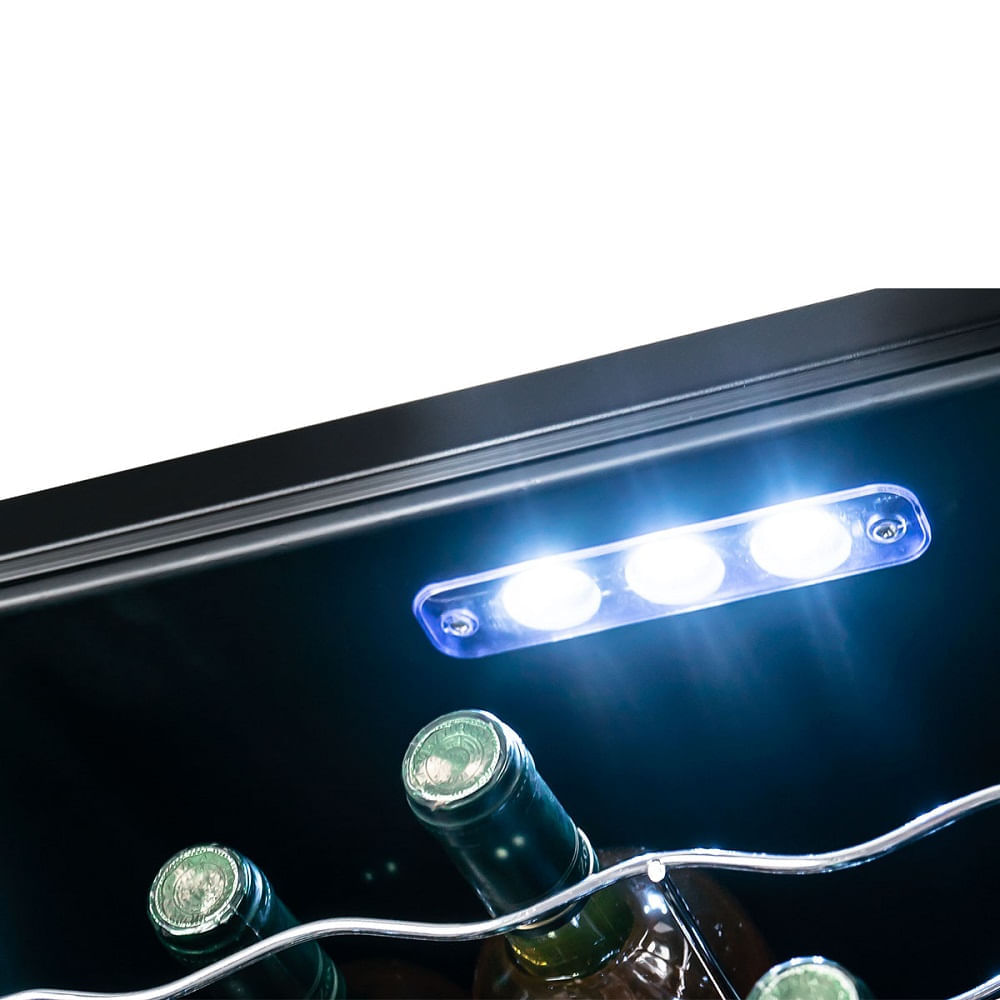 Adega Philco 16 Garrafas com Display Digital Preta PAD16E - Bivolt - Imagem 12