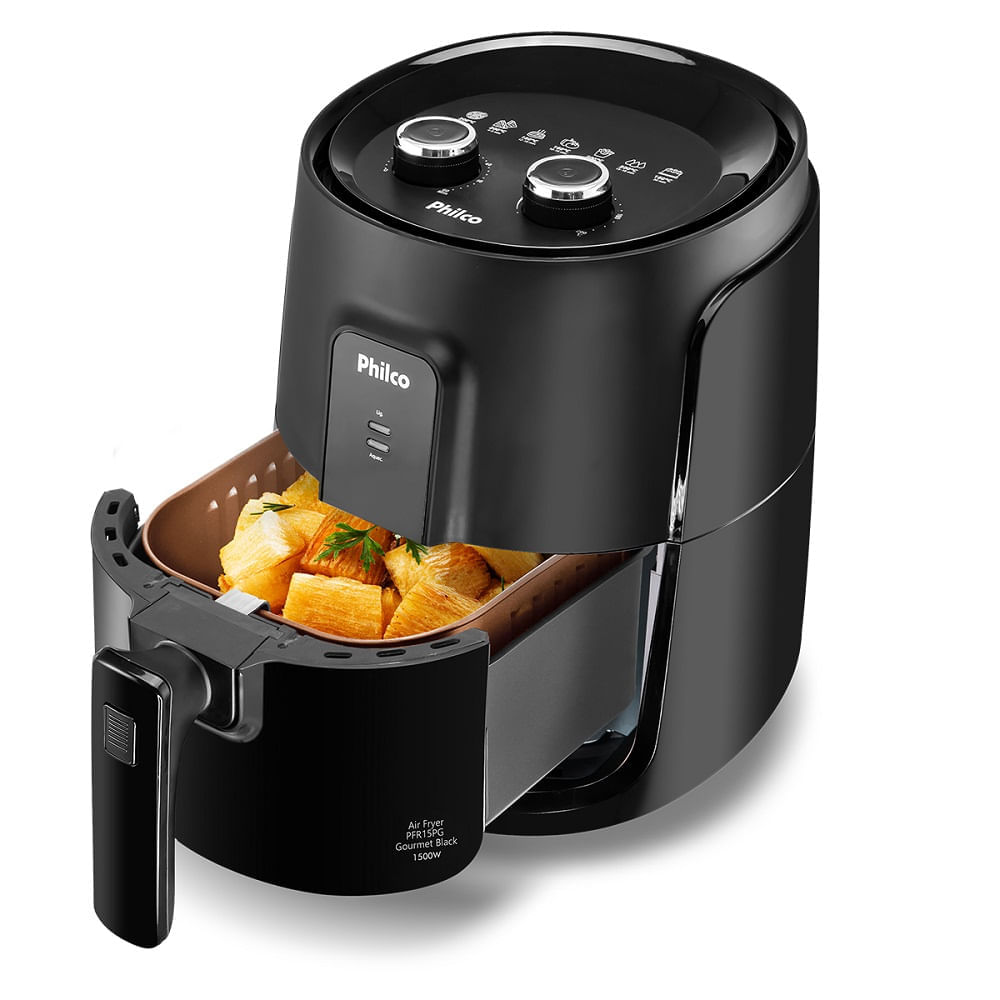 Fritadeira Air Fry Philco 4,4 Litros Preta Gourmet PFR15PG - 220 Volts - Imagem 12