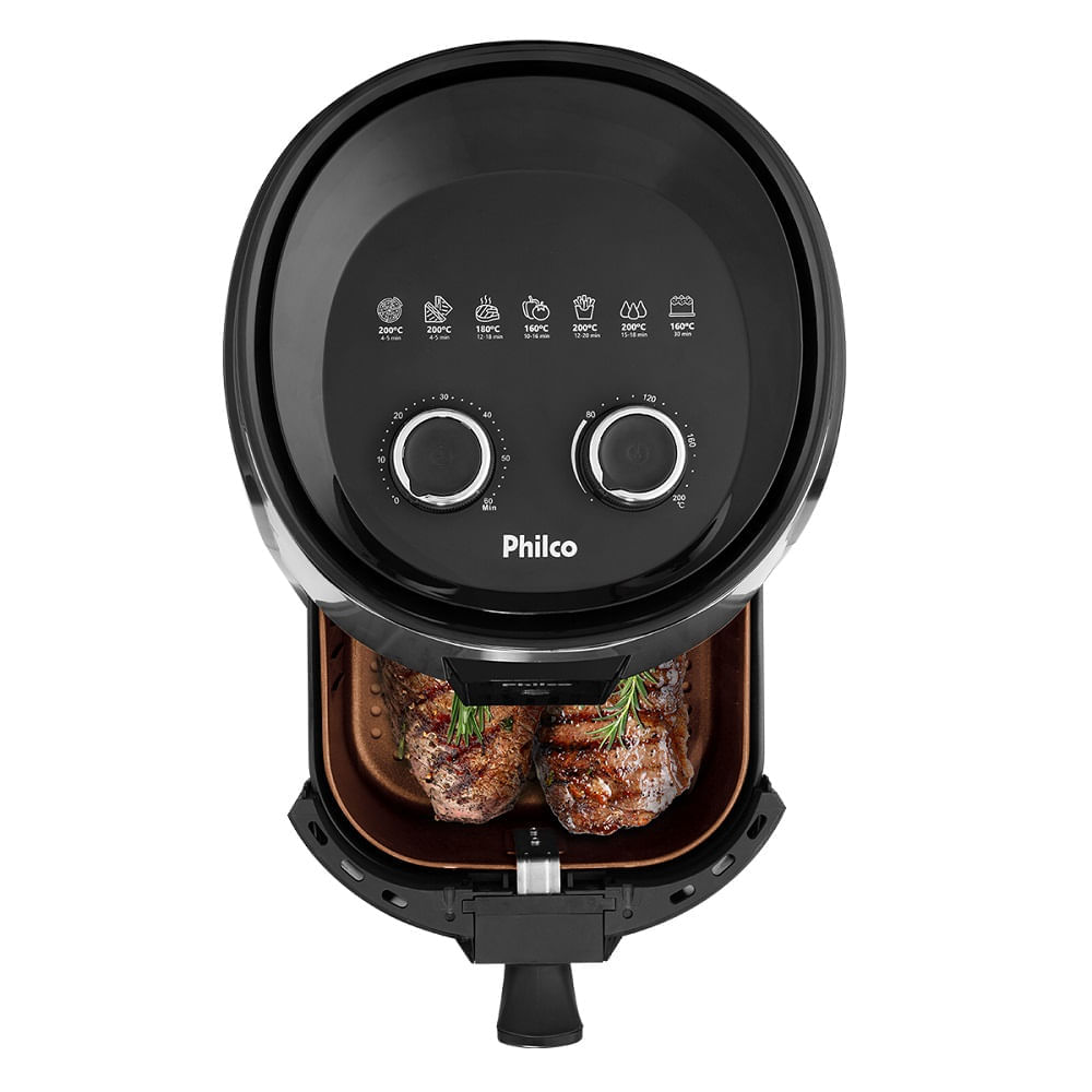 Fritadeira Air Fry Philco 4,4 Litros Preta Gourmet PFR15PG - 220 Volts - Imagem 14