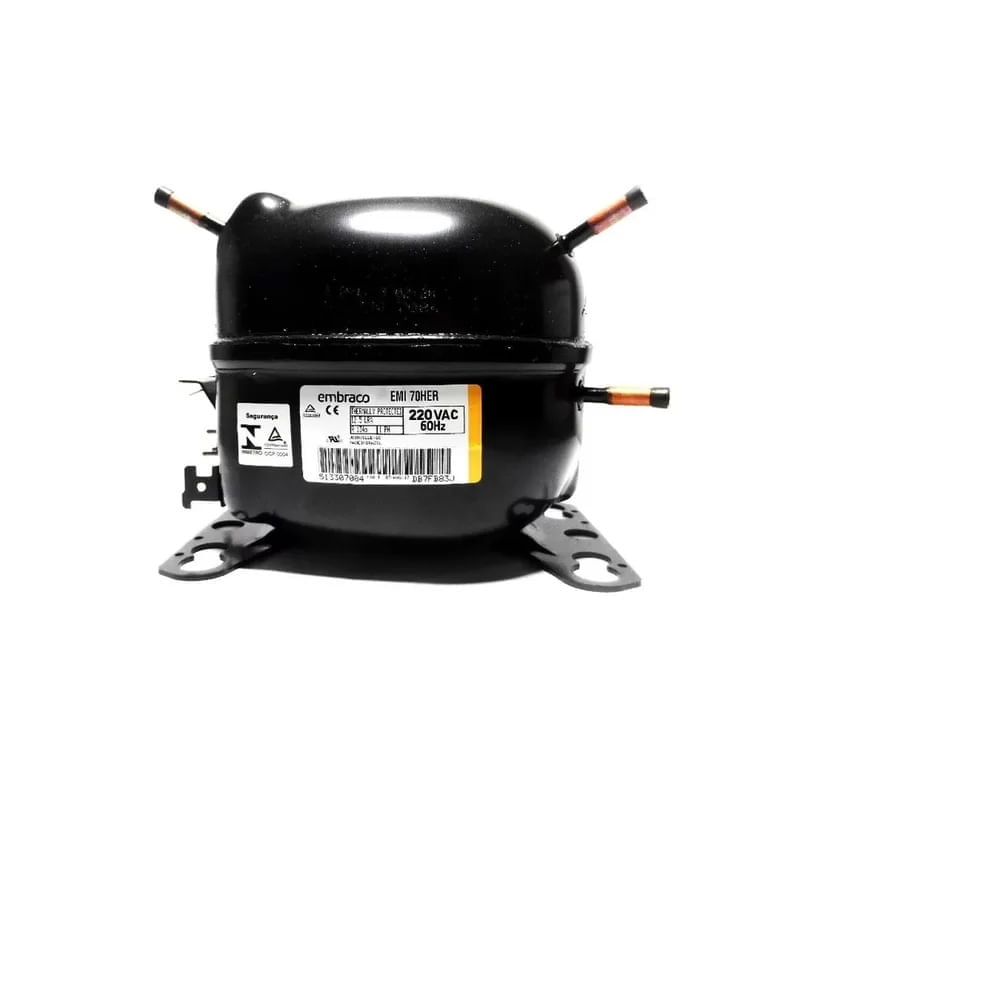 Compressor Embraco 1/5 R134 EMI70HER - Imagem 3