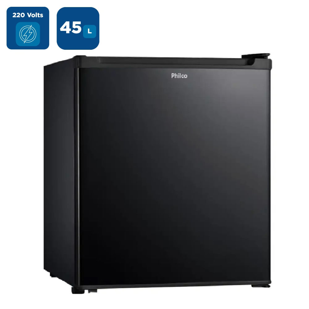 Frigobar Philco 45 Litros 6 Níveis De Ajustes Preto PFG50P – 220 Volts - Imagem 2
