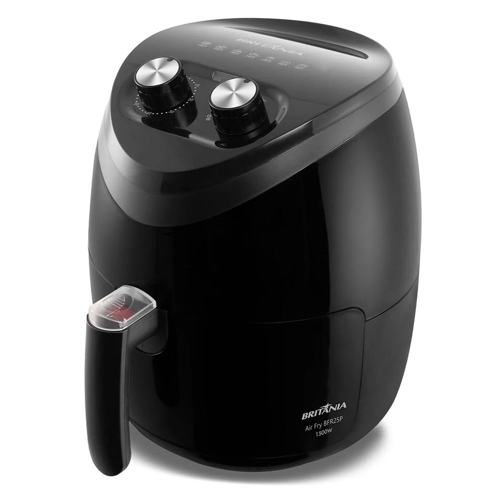 Fritadeira Elétrica Air Fry Britânia 3,5 Litros Preto BFR25P - 220 Volts - Imagem 3