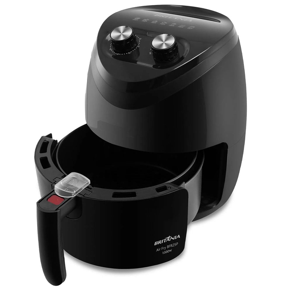 Fritadeira Elétrica Air Fry Britânia 3,5 Litros Preto BFR25P - 220 Volts - Imagem 5