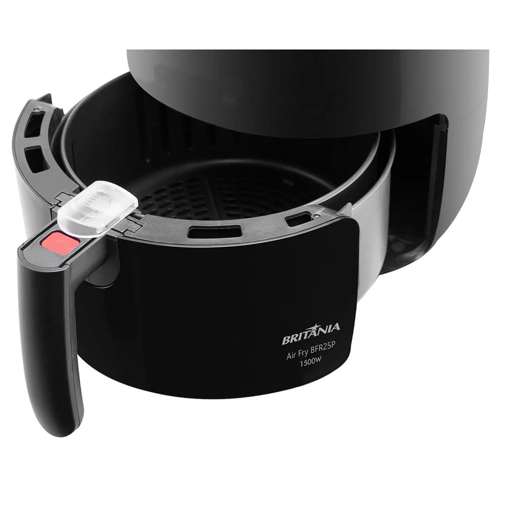 Fritadeira Elétrica Air Fry Britânia 3,5 Litros Preto BFR25P - 220 Volts - Imagem 6