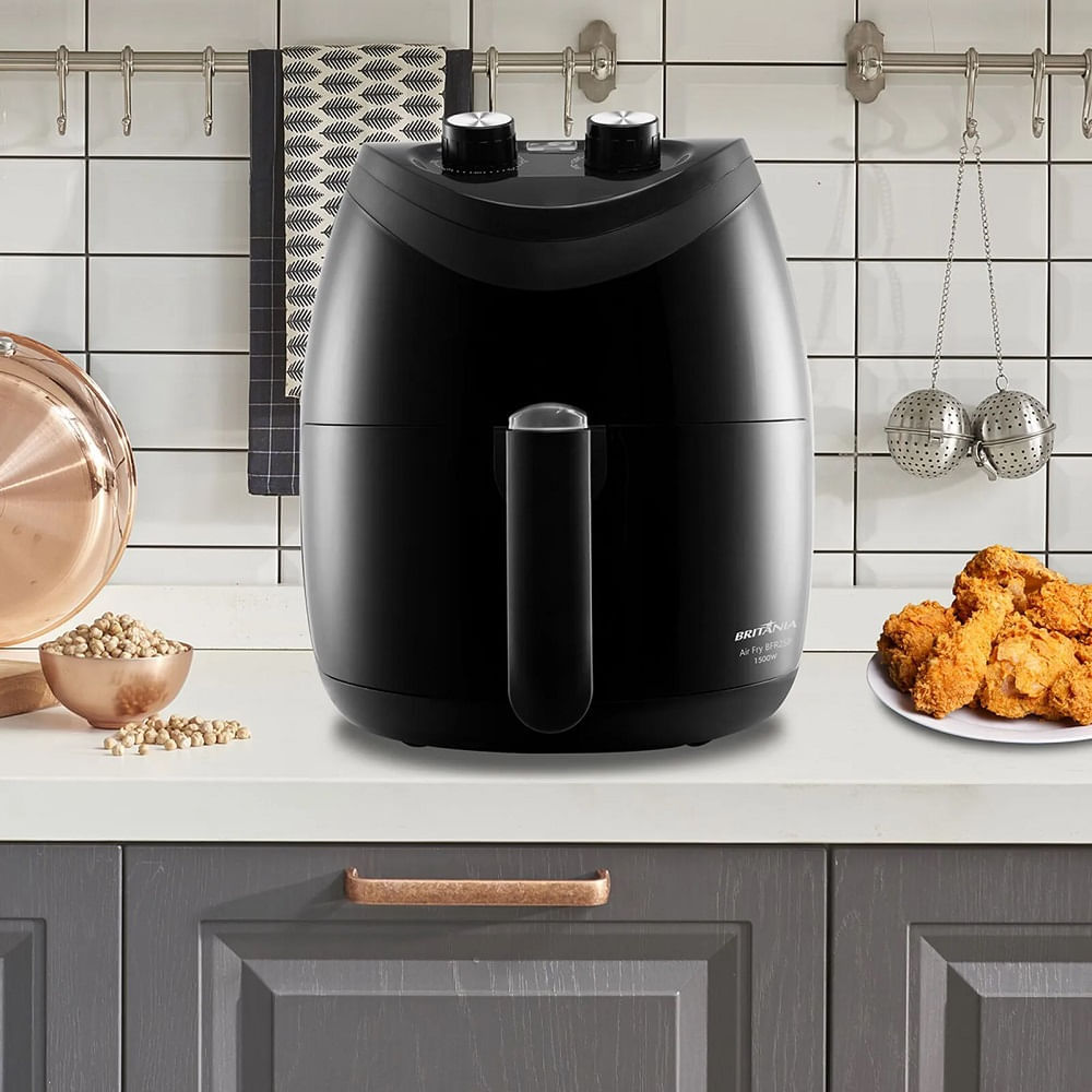 Fritadeira Elétrica Air Fry Britânia 3,5 Litros Preto BFR25P - 220 Volts - Imagem 8