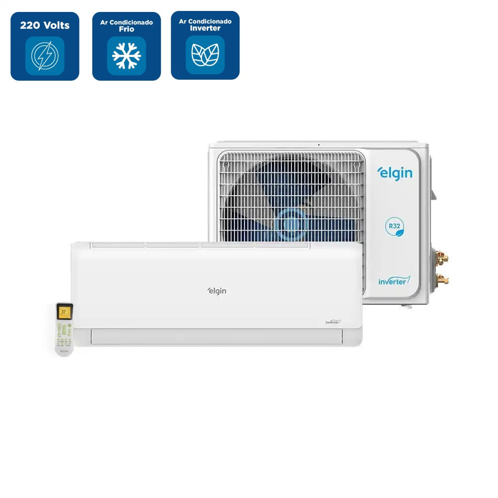 Ar Condicionado Split Inverter 30.000 Btus Elgin Eco Wifi Frio 220V 45HJFI30C2WB - Imagem 2