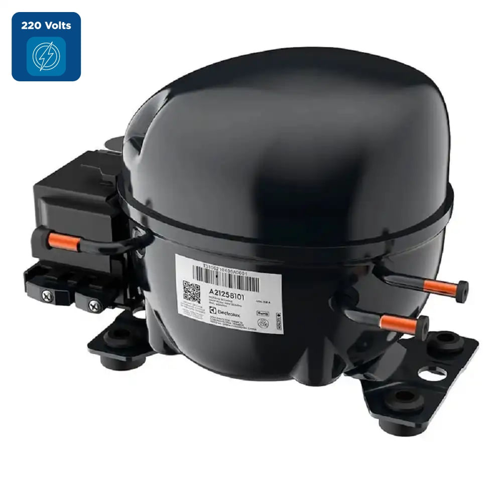 Compressor Hermético para Refrigeração Electrolux Preto ECLA003 – 220 Volts - Imagem 2
