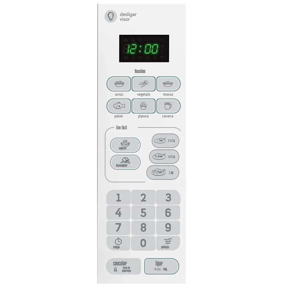 Micro-ondas Consul 20 Litros Branco CMA20BB – 220 Volts - Imagem 3