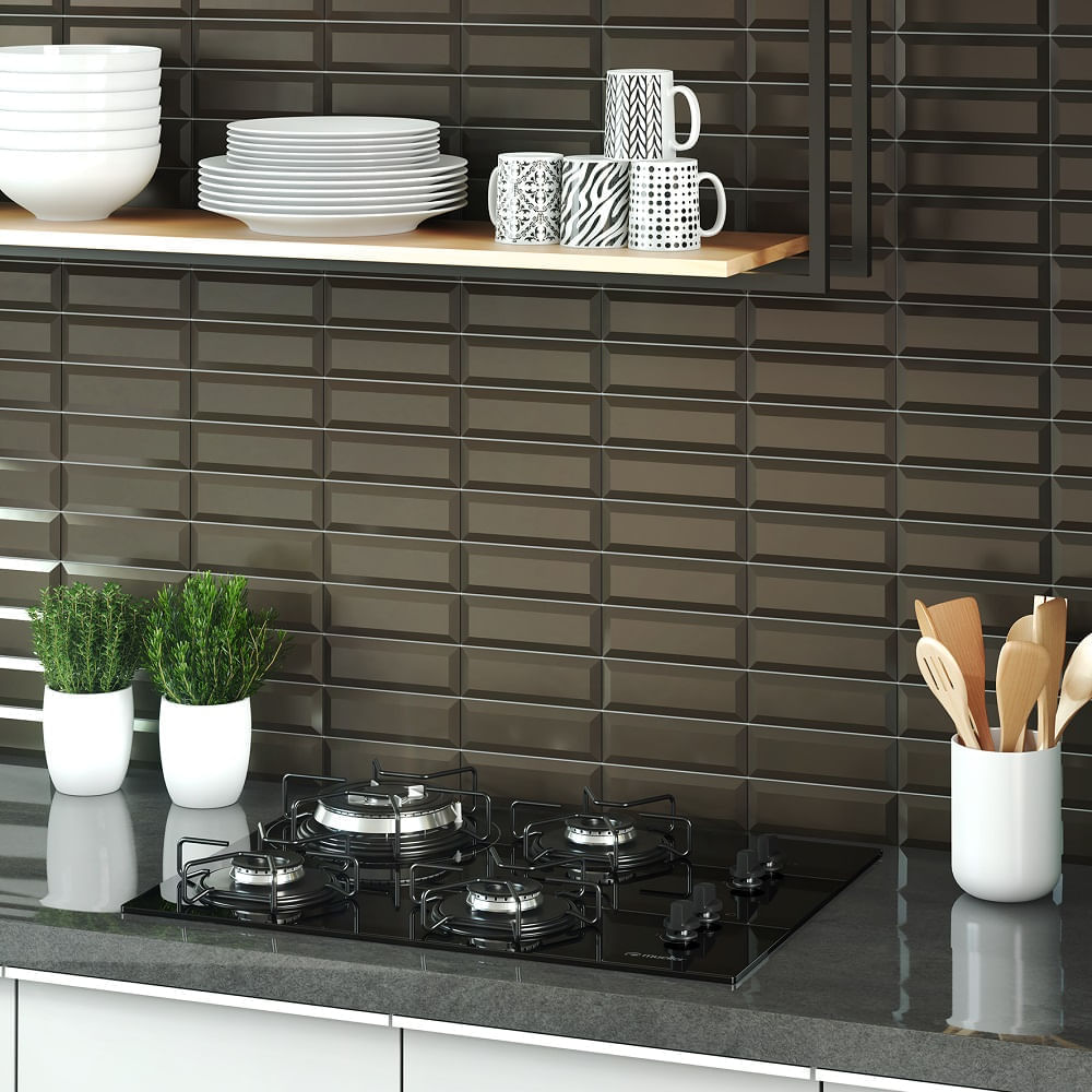 Cooktop a Gás Mueller 4 Bocas Tripla Chama Preto MCG134BG1 – Bivolt - Imagem 3