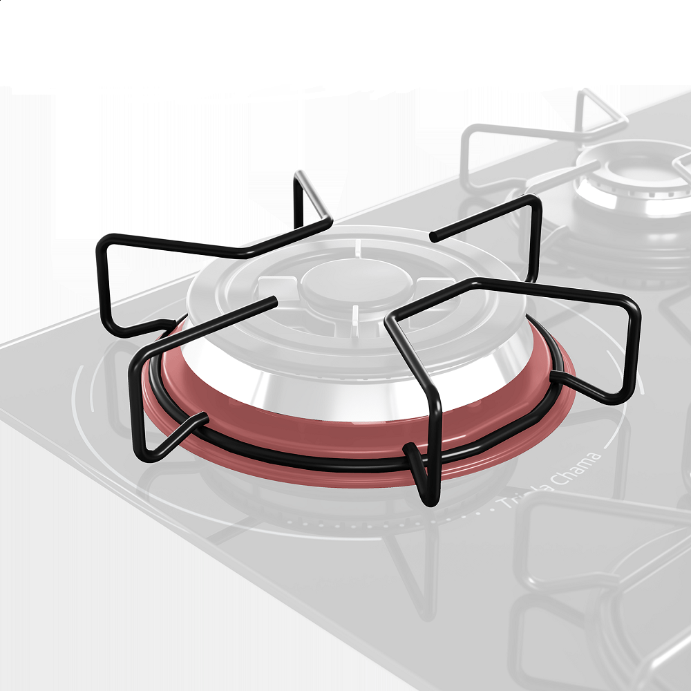 Cooktop a Gás Mueller 4 Bocas Tripla Chama Preto MCG134BG1 – Bivolt - Imagem 8