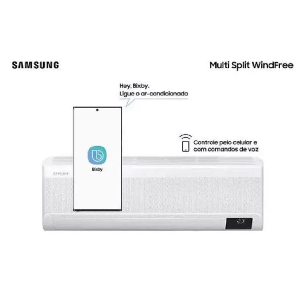 Ar Condicionado Multi Split Samsung Hi Wall WindFree 3x9000 BTU/h Quente e Frio AJ068AXJ3KH/AZ – 220 Volts - Imagem 4