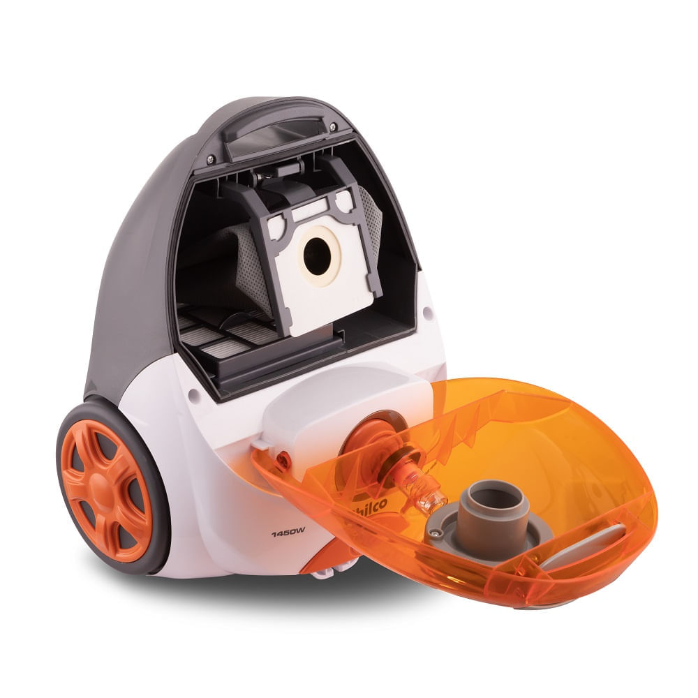 Aspirador de Pó Philco com Filtro HEPA Branco e Laranja PAS1690 – 220 Volts - Imagem 6