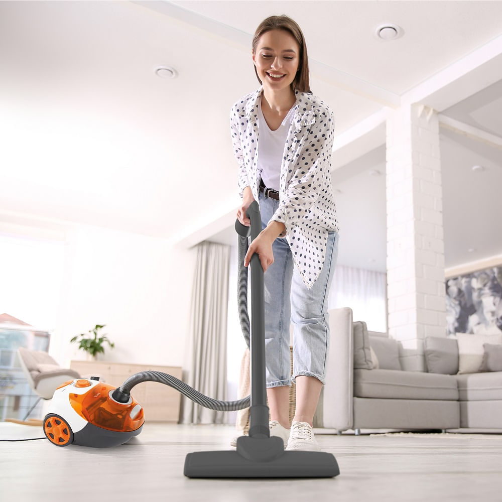 Aspirador de Pó Philco com Filtro HEPA Branco e Laranja PAS1690 – 220 Volts - Imagem 12