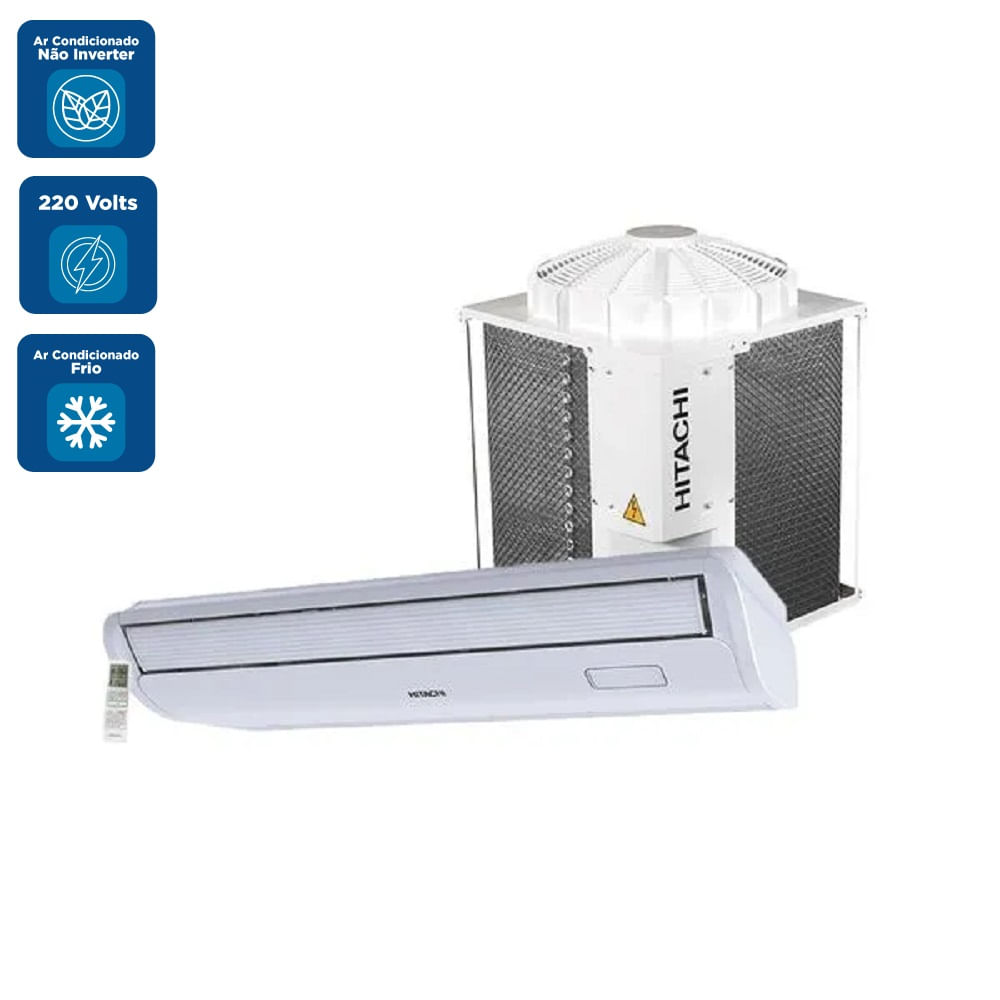 Ar Condicionado Split Piso Teto Hitachi AirCore 500 34000 BTU/h Frio Monofásico SPC36J3F – 220 Volts - Imagem 2