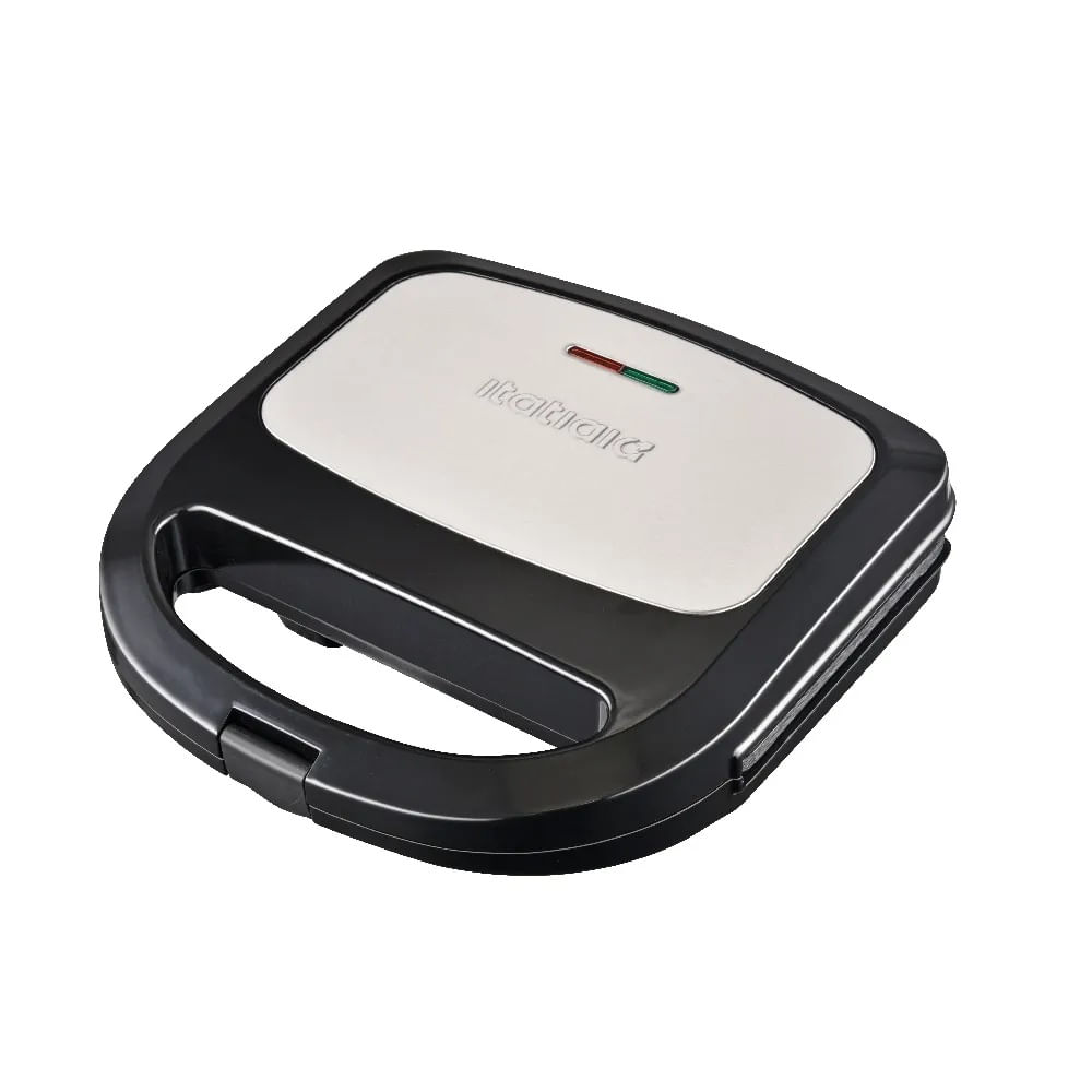 Sanduicheira e Grill Itatiaia Essencial Preta e Inox SDESS2004 – 220 Volts - Imagem 3
