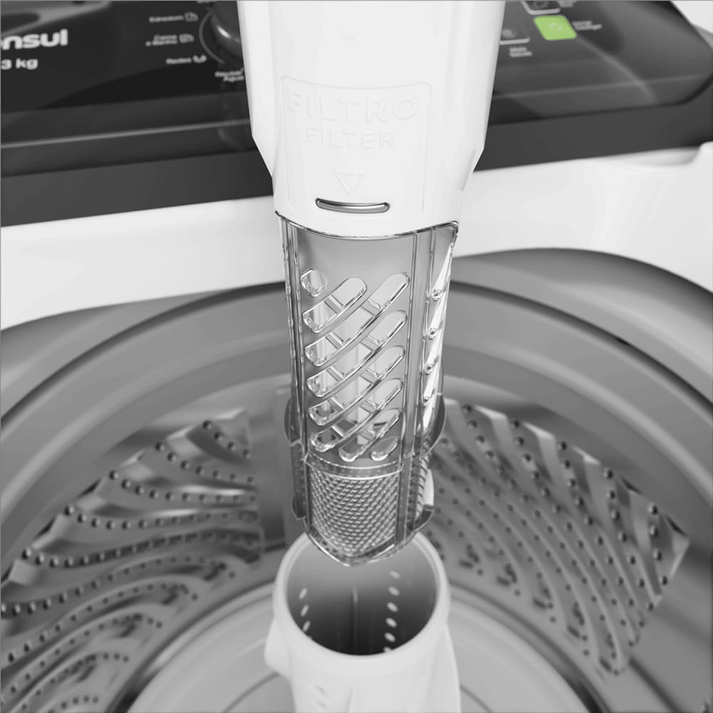 Lavadora de Roupas Consul 13Kg com Modo Eco Branca CWN13AB – 220 Volts - Imagem 8