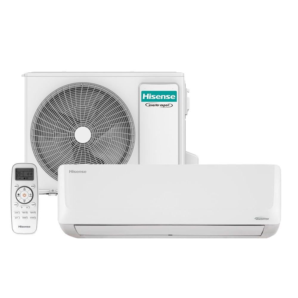 Ar Condicionado Split Hi Wall Inverter Hisense Wi-Fi 36000 BTU/h Quente e Frio AS-36UW2RKKVQ00E – 220 Volts