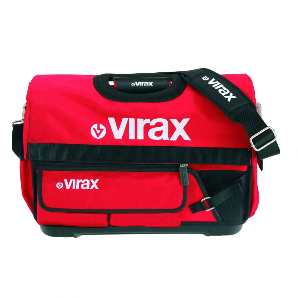 Bolsa de ferramentas Aberta Virax Vermelha Heavy Duty
