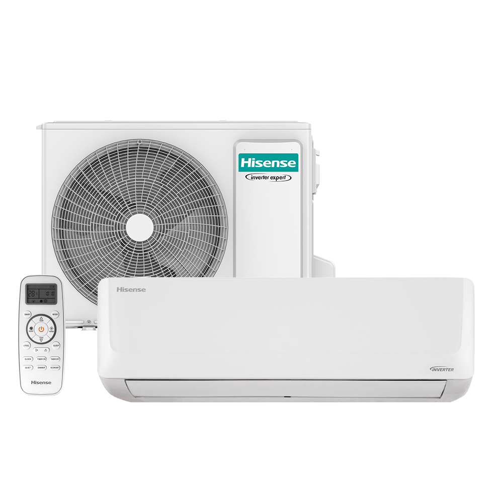 Ar Condicionado Split Hi Wall Inverter Hisense Wi-Fi 9000 BTU/h Quente e Frio AS-09UW2RLD00C – 220 Volts