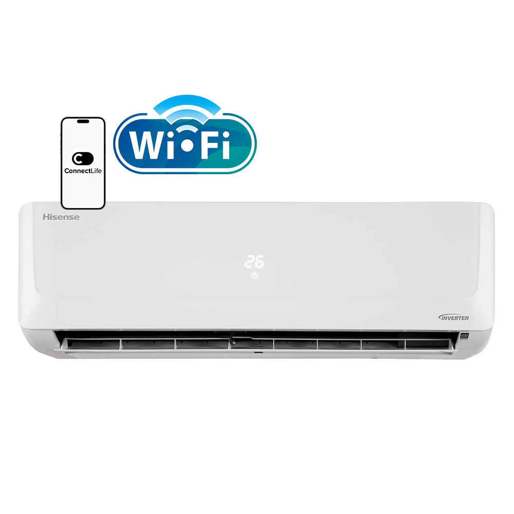 Ar Condicionado Split Hi Wall Inverter Hisense Wi-Fi 9000 BTU/h Quente e Frio AS-09UW2RLD00C – 220 Volts - Imagem 6