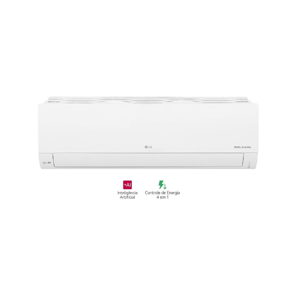 Ar Condicionado Split Hi Wall Inverter LG Dual Compact +AI 18000 BTU/h Quente e Frio S3-W18KLQAL – 220 Volts - Imagem 3