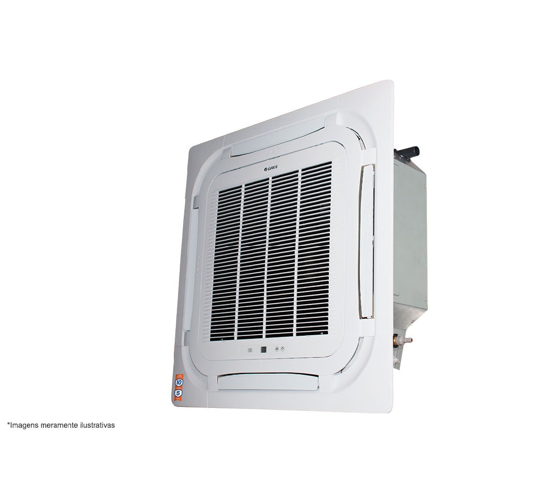 Ar Condicionado Split Cassete Gree G-Prime Compact Inverter 56000 BTU/h Frio Monofásico GULD56T1/A-S - 220 Volts - Imagem 4