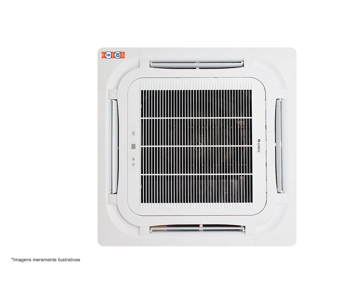 Ar Condicionado Split Cassete Gree G-Prime Compact Inverter 56000 BTU/h Frio Monofásico GULD56T1/A-S - 220 Volts - Imagem 5