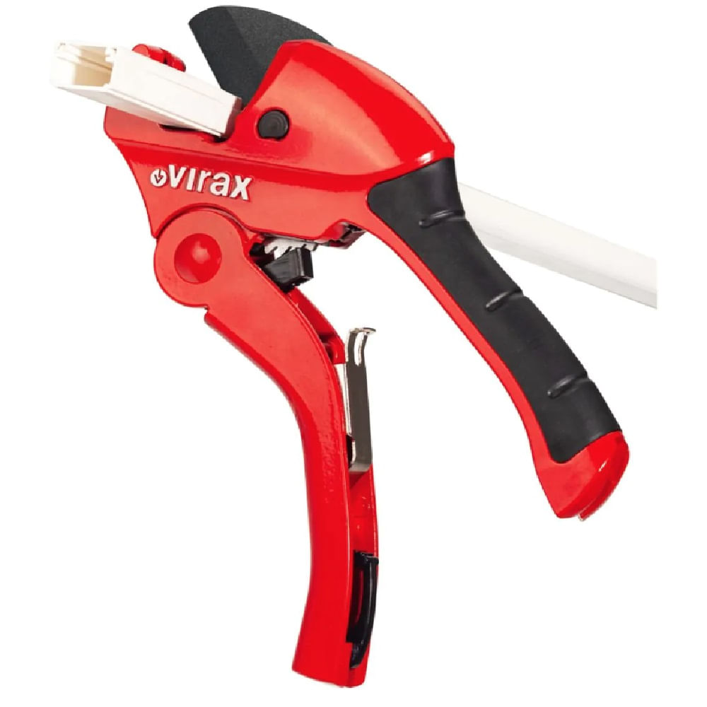 Cortador de Tubo de Plástico Virax Vermelho PC42 2X1 - Imagem 2