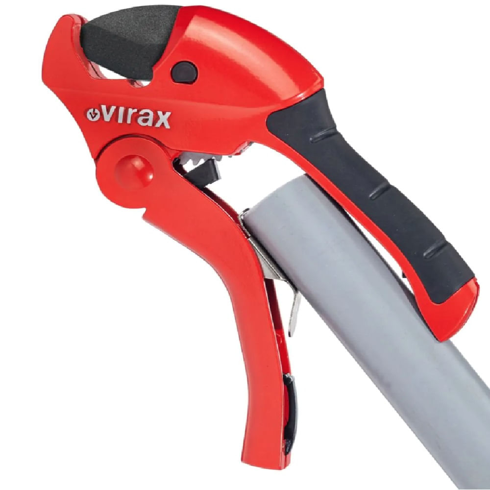 Cortador de Tubo de Plástico Virax Vermelho PC42 2X1 - Imagem 4