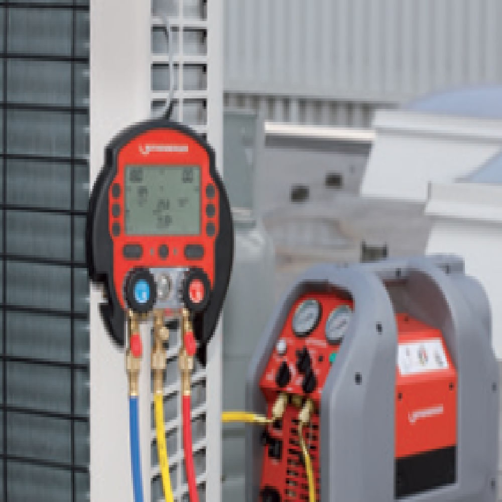 Manifold de Alta Pressão Digital Rothenberger Rocool 600 - Imagem 2