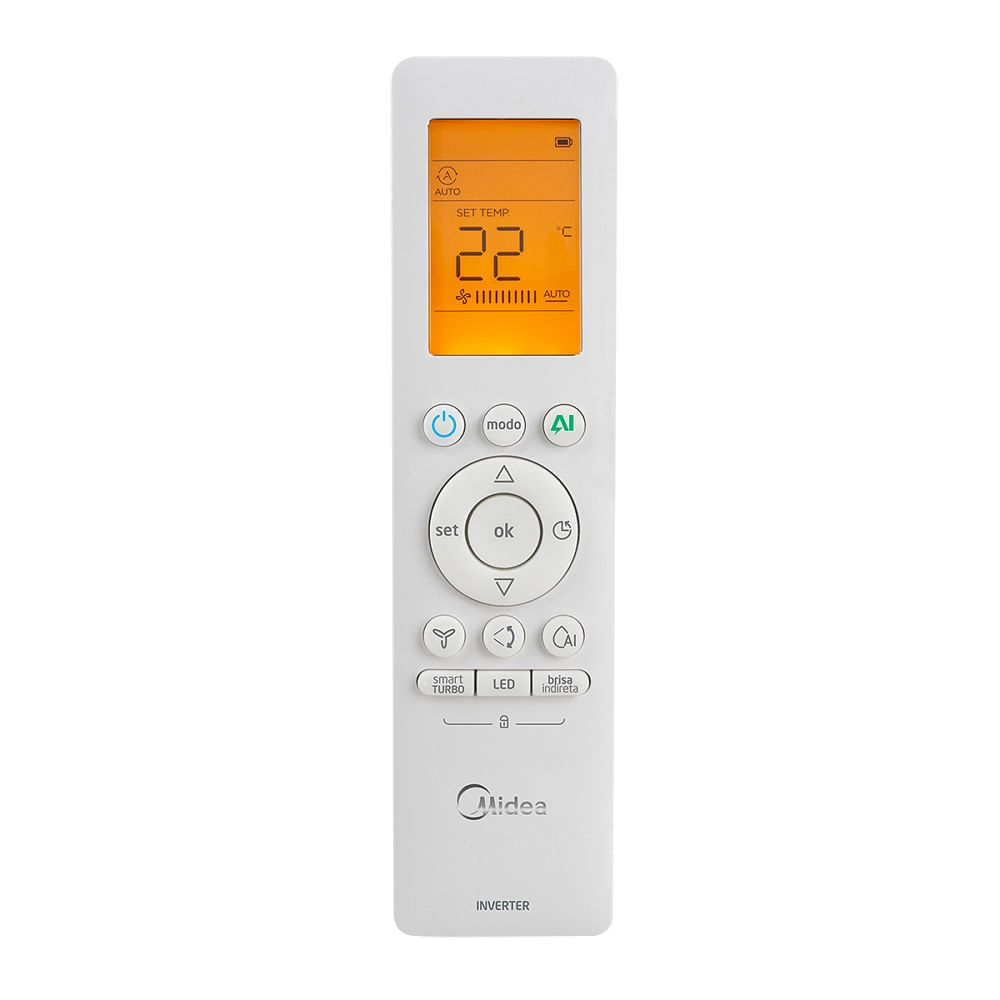 Ar Condicionado Split Hi Wall Inverter Midea AI Ecomaster 18000 BTU/h Frio 42EZVCA18M5 – 220 Volts - Imagem 5