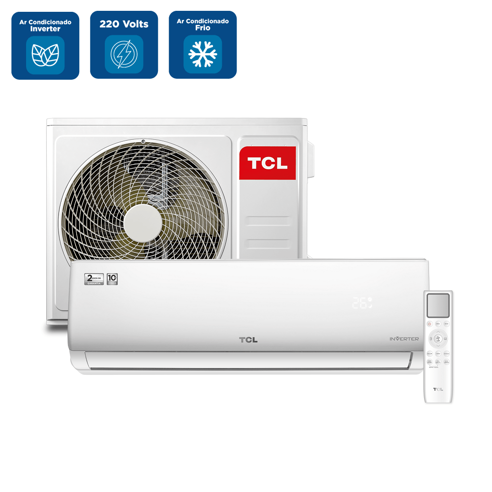 Ar Condicionado Split Inverter TCL 34.000 Btus Elite Quente e Frio TAC-34CHSG2-INV - 220 Volts - Imagem 2