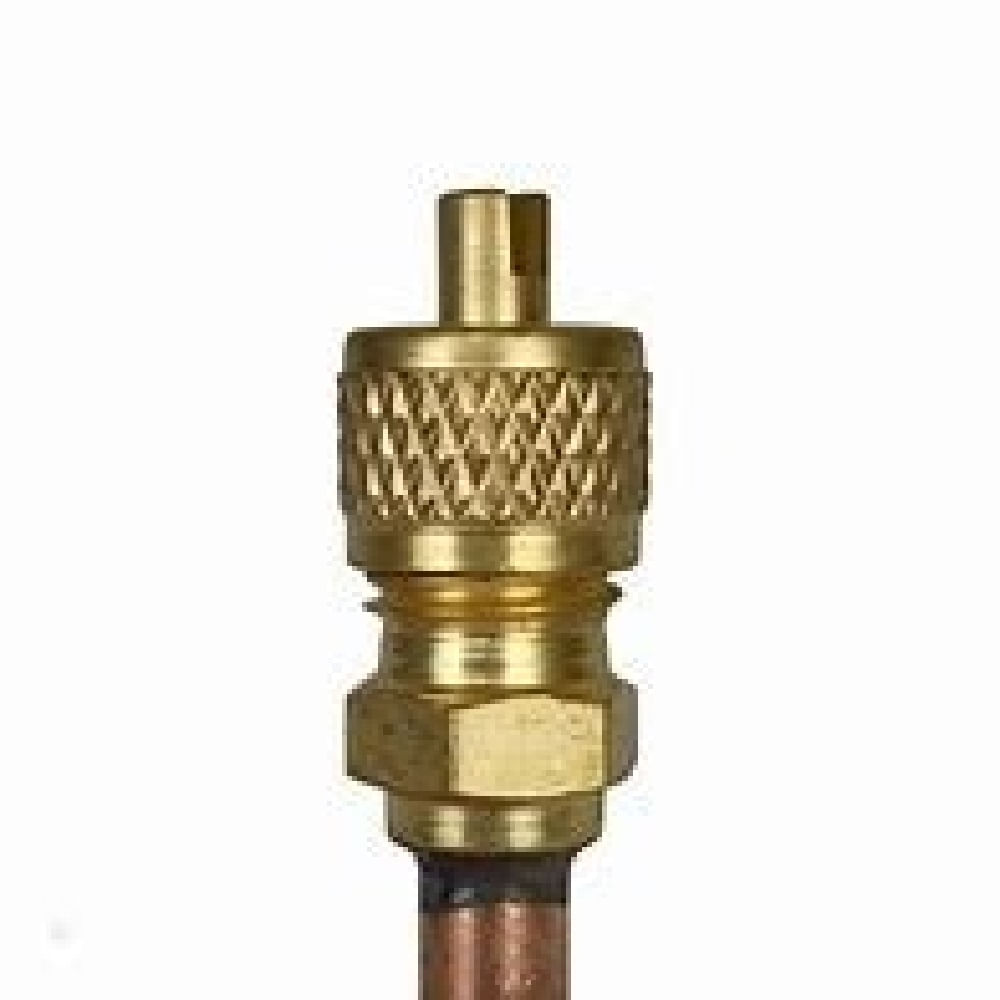 Válvula Schrader 1/4" x 70mm com União de Solda VIX - Imagem 2