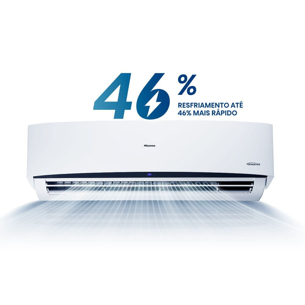 Ar Condicionado Split Inverter Hisense 30.000 Btus Quente e Frio 220 Volts AS-30UW2RKK01C - Imagem 3