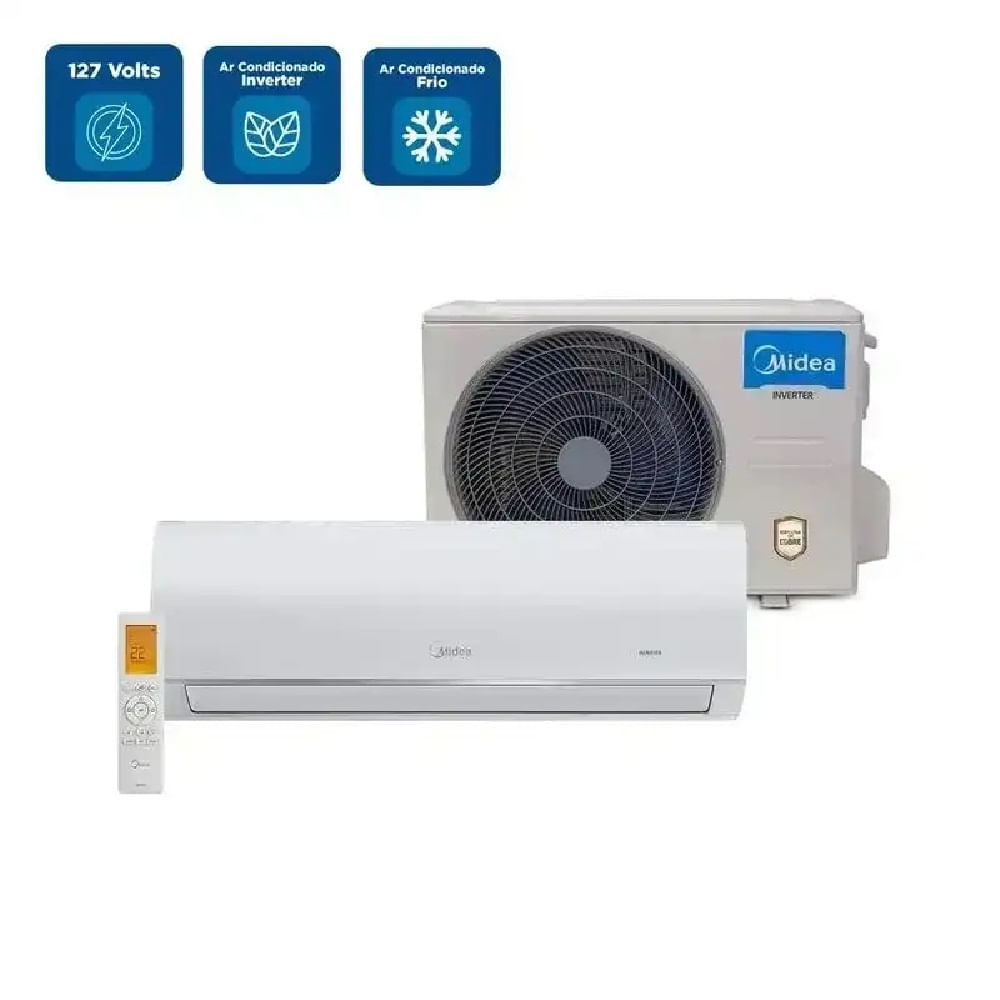 Ar Condicionado Split Hi Wall Inverter Springer Xtreme Save Connect 12000 BTU/h Frio 42AFVCI12M8 – 127 Volts - Imagem 2