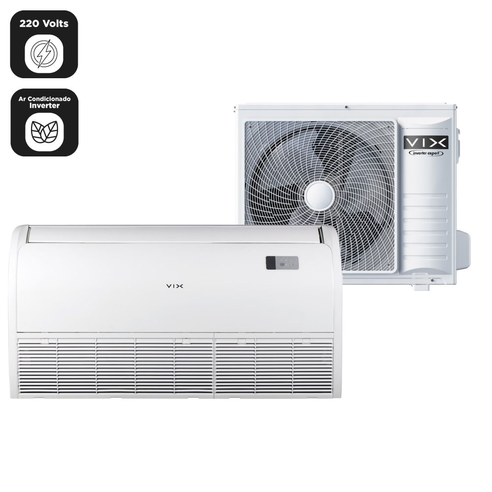 Ar Condicionado Split Piso Teto Inverter Vix 36000 BTU/h Frio AUV-36TR4RKCA – 220 Volts - Imagem 2