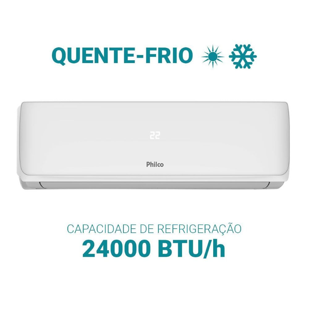 Ar Condicionado Split Philco 24000 BTUs Quente e Frio PAC24QI – 220 Volts - Imagem 13
