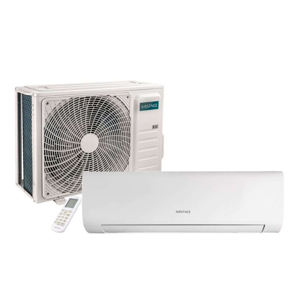 Ar Condicionado Split Hi Wall Inverter Fujitsu  Airstage Essencial 12000 BTU/h Frio AOKA12CPBB-Z - 220 Volts