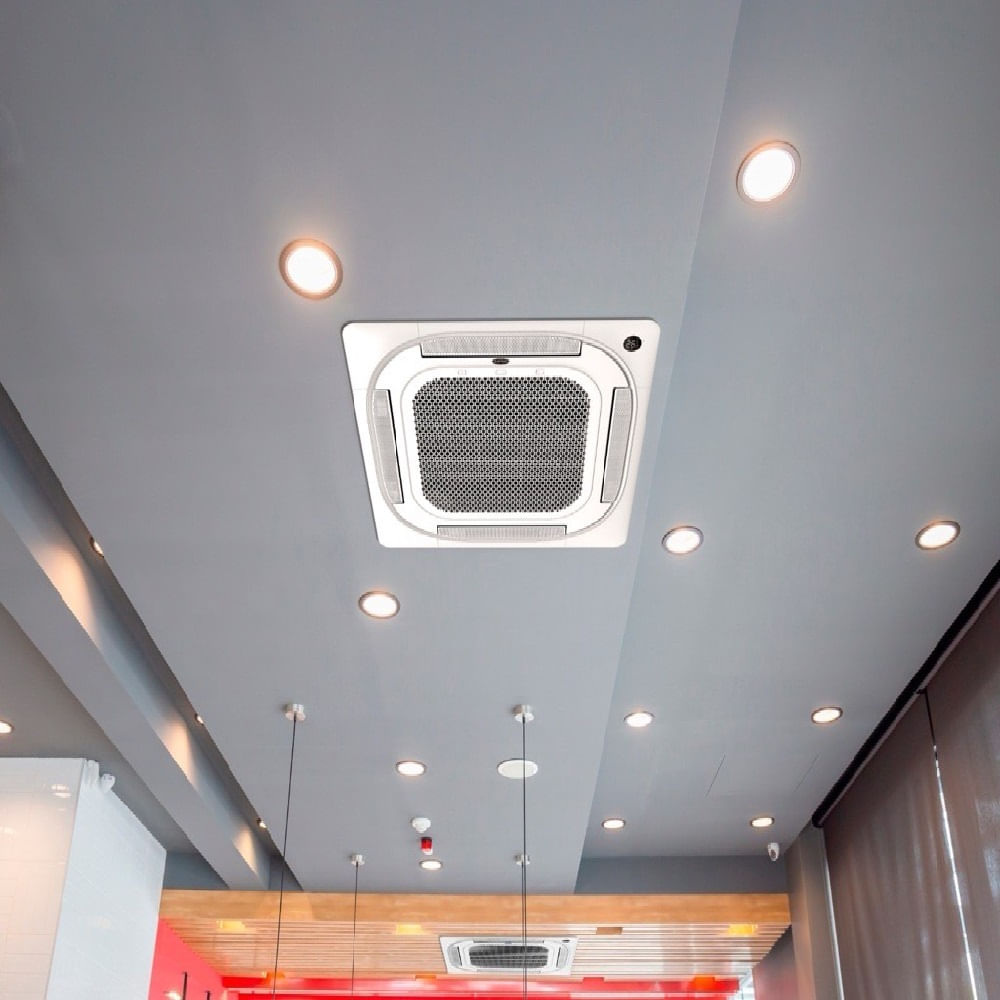 Ar Condicionado Split Cassete Carrier Inverter 24000 BTU/h 4 Vias Frio Monofásico 40KVQD24C5– 220 Volts - Imagem 4