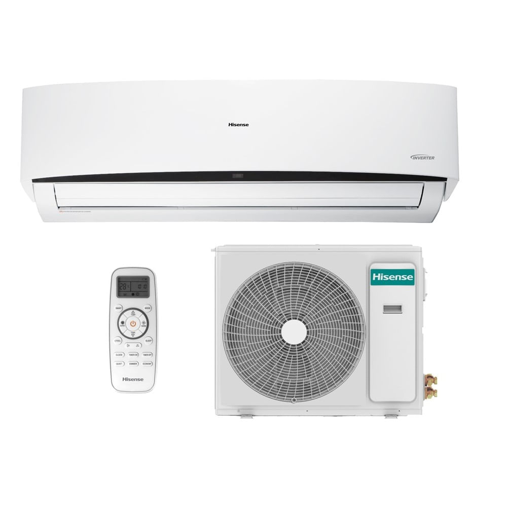 Ar Condicionado de Split Inverter Hisense 30.000 Btus Frio 220 Volts AS-30TW2RKKVQ01E