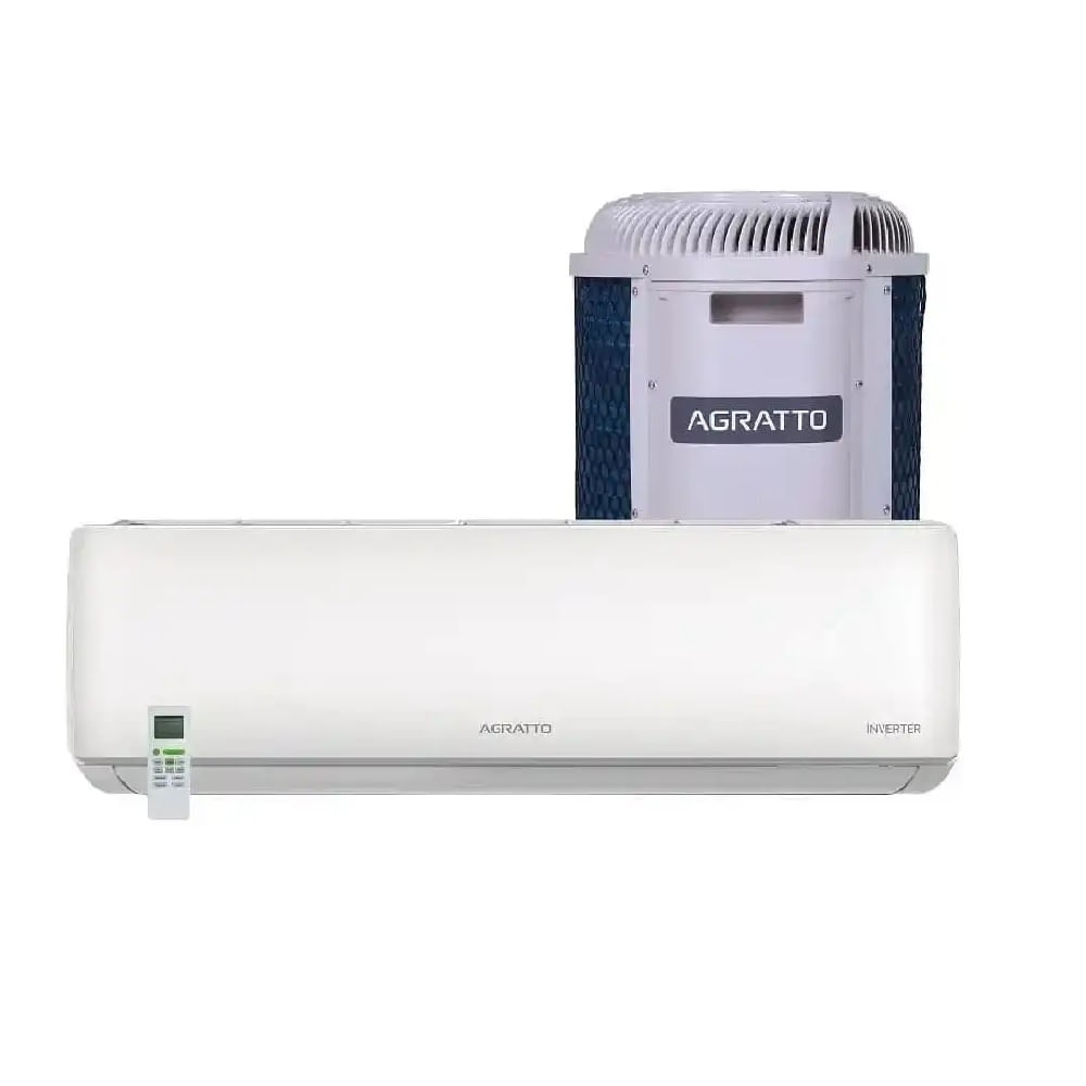 Ar condicionado Split Hi Wall Inverter Agratto Liv 12.000 BTU/h Frio LCDT12F – 220 Volts