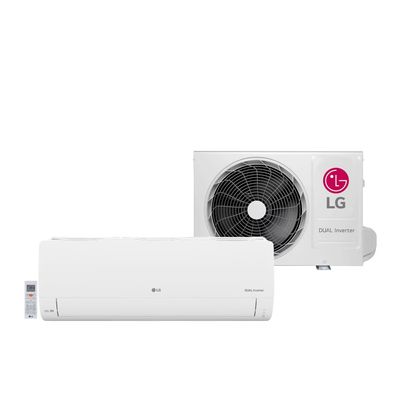 Ar Condicionado Split Inverter LG AI Dual Inverter Compact 9000 BTU/h Frio 220 Volts | S3-Q09AAQAK
