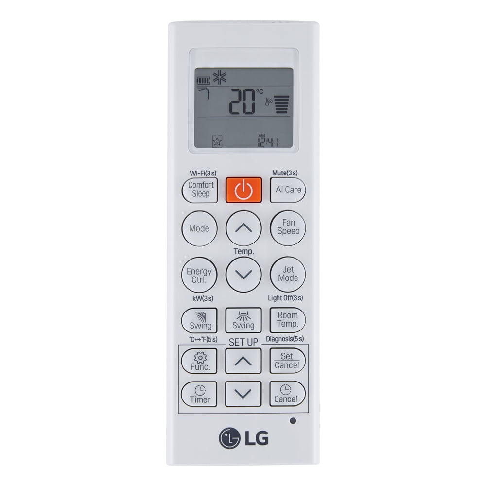 Ar Condicionado Split LG AI Dual Inverter Voice 9000 BTU/h Frio S3-Q09AA31D - 127 Volts - Imagem 7