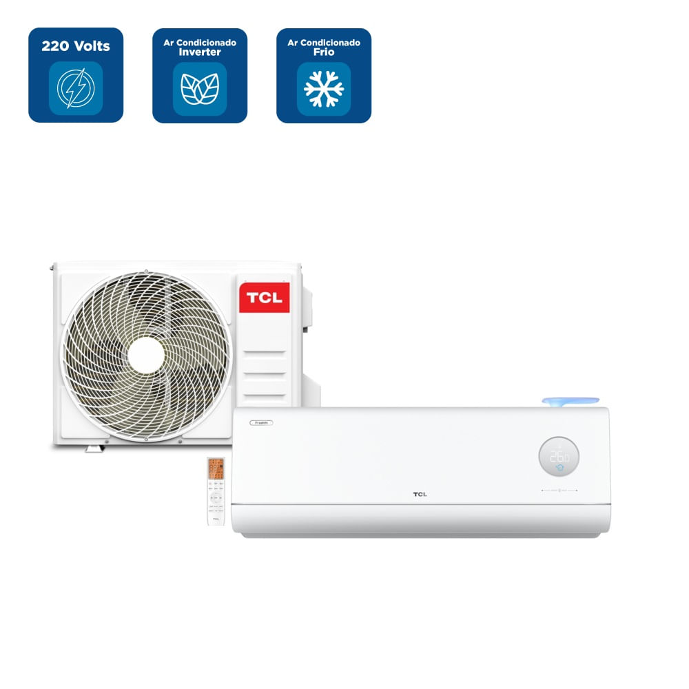 Ar Condicionado Split Inverter TCL FreshIN 3.0 12000 BTU/h Frio TAC-12CFG3WI-INV - 220 Volts - Imagem 2