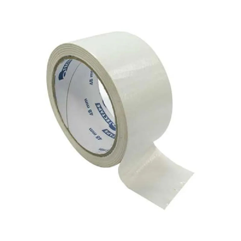 Fita Adesiva Silvertape Multiuso Branca 48 mm x 50 metros - Imagem 2