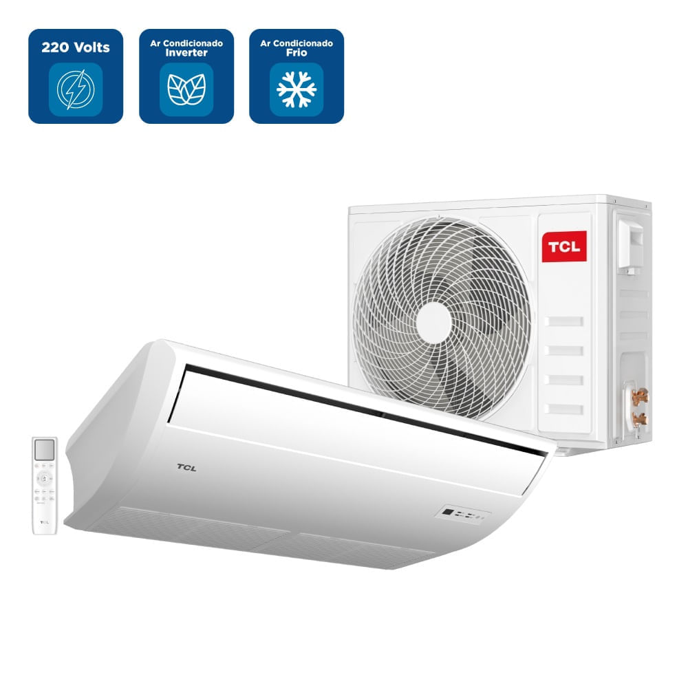 Ar Condicionado Split Piso Teto Inverter TCL 55000 BTU/h Frio Monofásico TAC-55CSGS/CF-INV - 220 Volts - Imagem 2