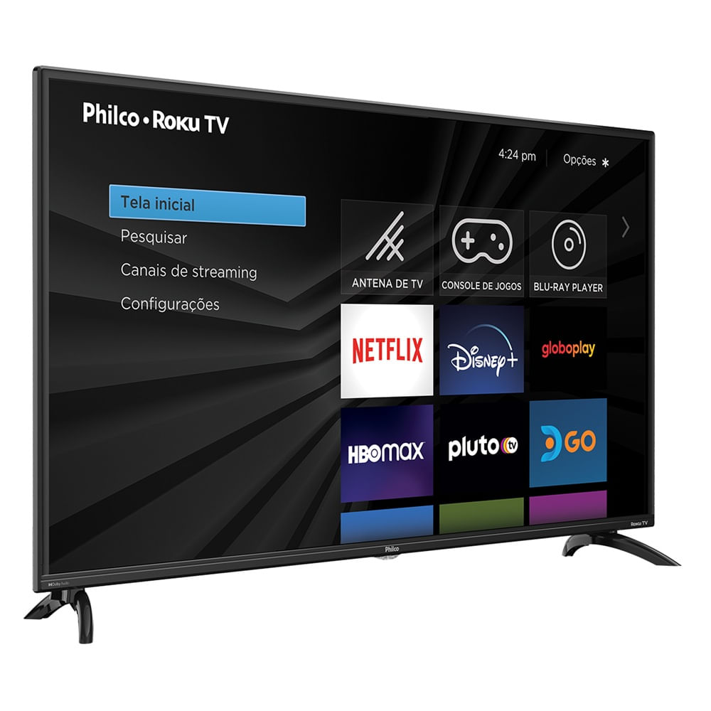 Smart TV Philco 42" LED Roku TV Dolby Áudio PTV42G6FR2CPF - Bivolt - Imagem 4