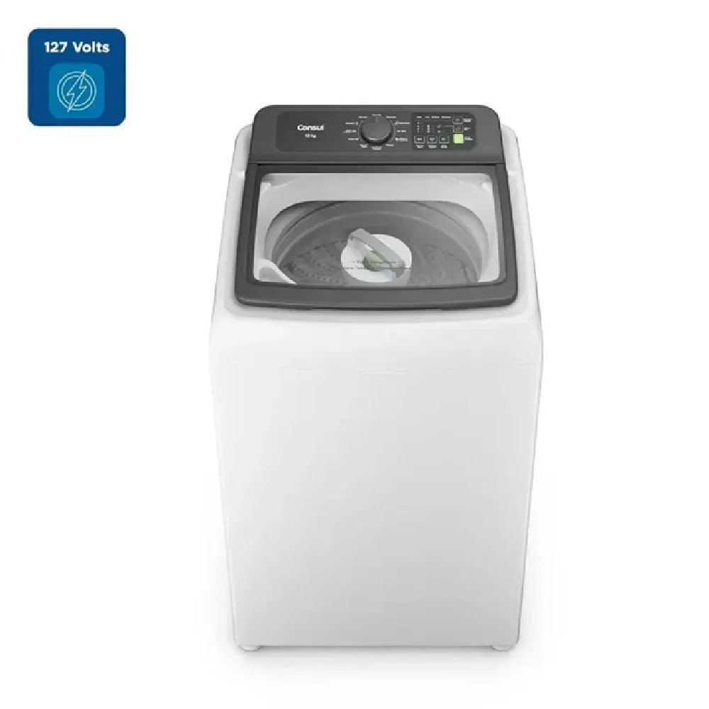 Lavadora de Roupas Consul 13Kg com Modo Econômico Branca CWN13AB – 127 Volts - Imagem 2